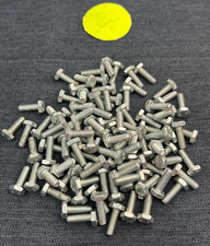 UNBRANDED HEX HEAD ZINC PLATED BOLT 1/4-20 LOT OF 100