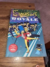 SIMPSONS COMICS ROYALE Matt Groening 2001 Harper Collins 1st Ed PB