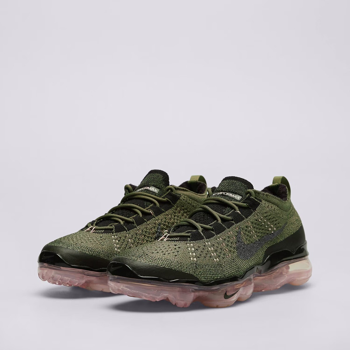 Nike Vapormax Flyknit 2023 Unisex Trainers DV1678 200 Green/Pink