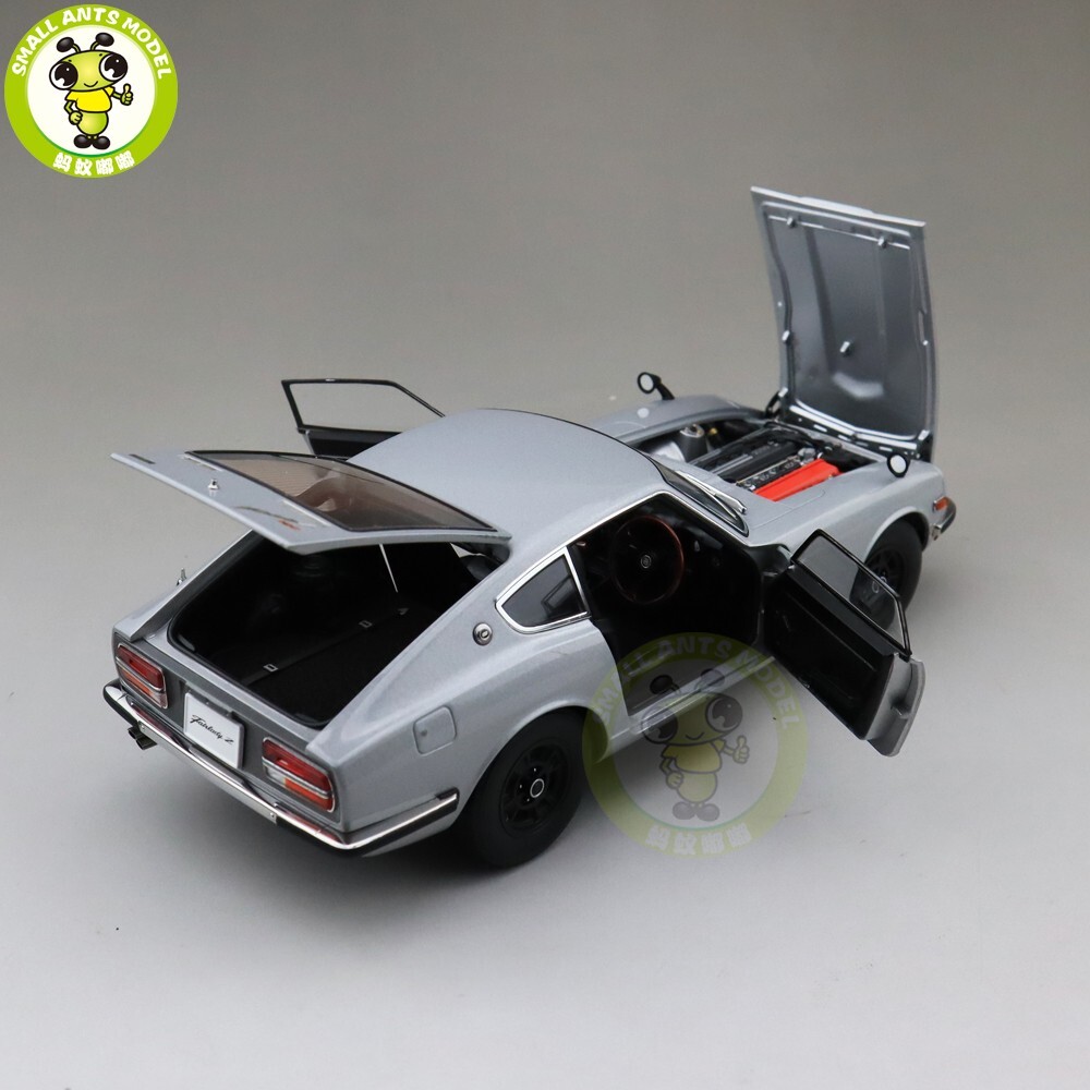 1/18 Autoart 77437 1969 NISSAN Fairlady Z432 PS30 Silver Diecast