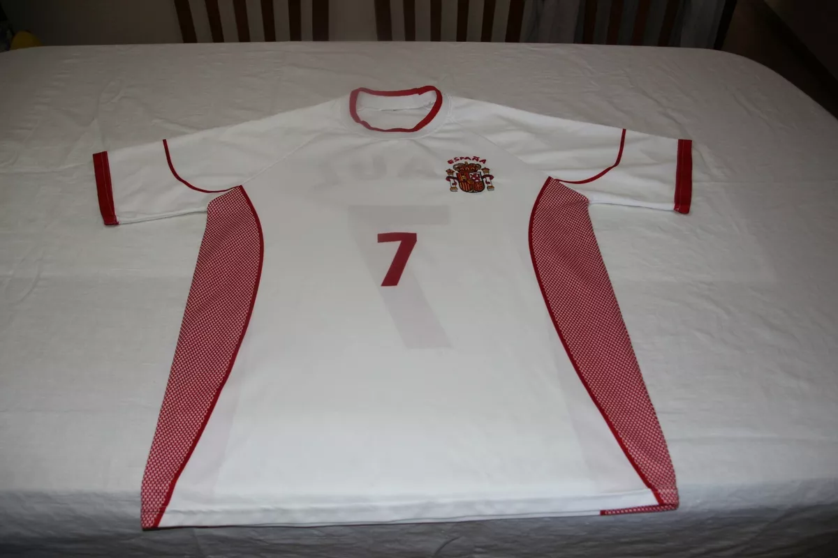 Camiseta blanca seleccion española clearance