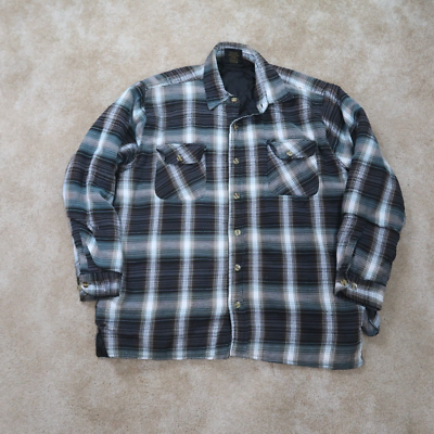 Bott / Quilted Flannel Shirt / L