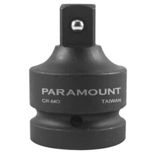 Paramount 3/4 inch Drive Impact Socket Adapter: 1 inch Female x 3/4 inch Male