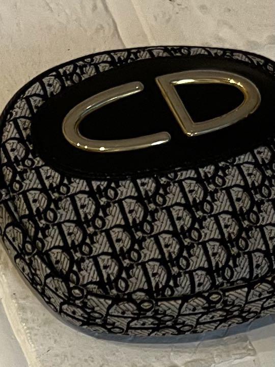 小物 Christian Dior Trotter CD logo coin case Christian Dior Trotter CD Logo Jacquard Leather Coin Purse
