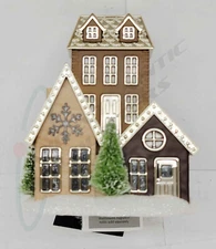 Bath & Body Works HOLIDAY VILLAGE HOUSE Projector Nightlight Wallflowers Plug