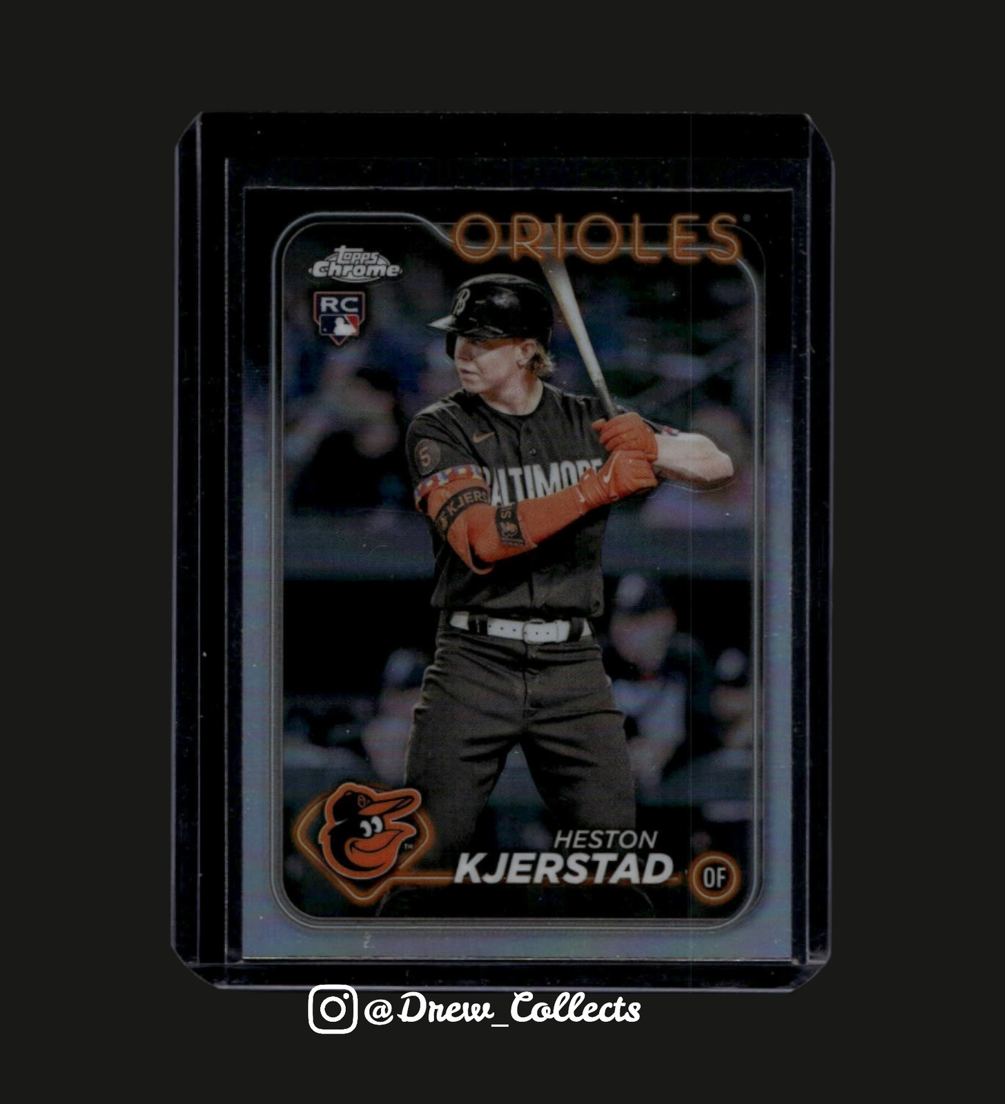 2024 Topps Chrome #142 Heston Kjerstad Baltimore Orioles Refractor
