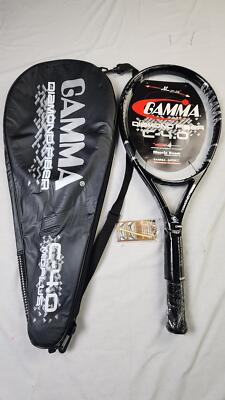 Gamma Diamond Fiber Tennis Racket (C-4.0) w/ Cover - 4 1/2 in, Unstrung, MP