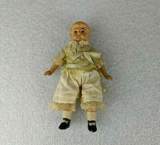 VTG Celluloid Plastic Small Doll Figure Turtle Mark Painted Feet Creepy Decor