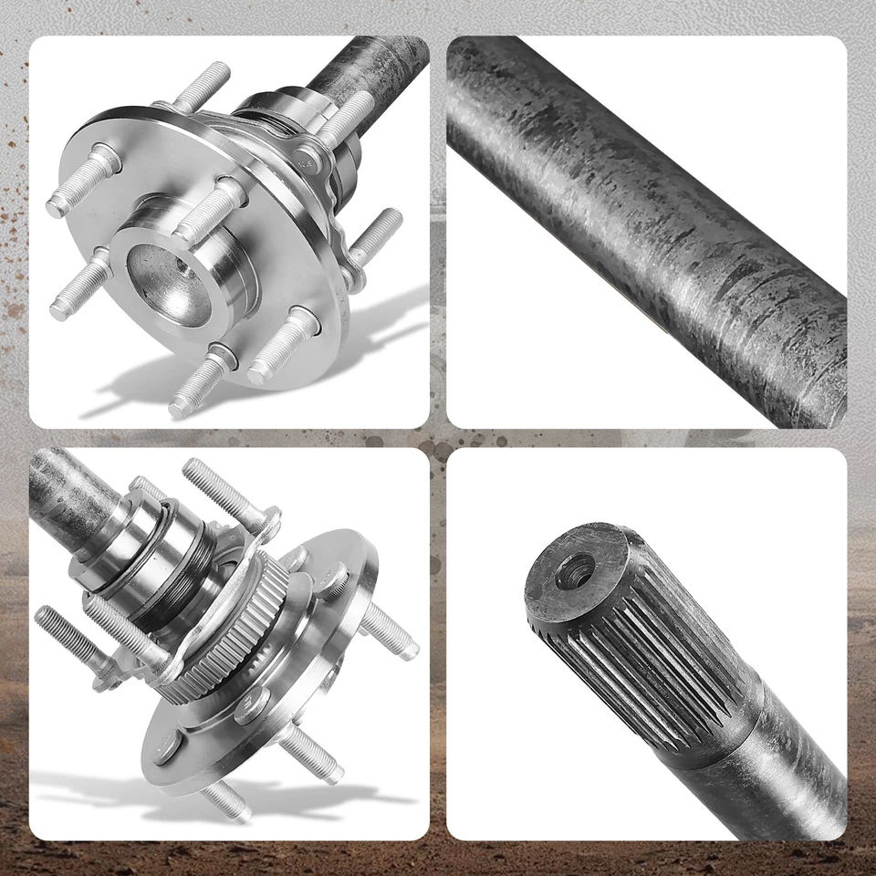 Left Rear Driver Axle Shaft 68003557AA For 2007-2018 Jeep Wrangler JK Rubicon - Imagem 3 de 4