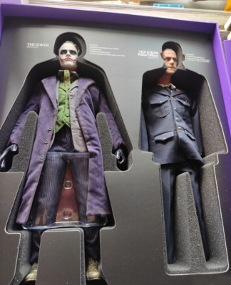 1/6 present toys ドク・ホリデイ ホットトイズ hottoys New Hot Toys DX01 Joker / Policeman Full Set Heath Ledger 1/6
