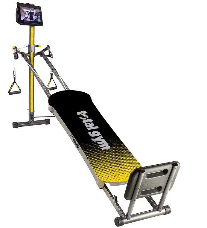 Total Gym Xtreme Home Weight Training 60+ Exercises Fitness Workout