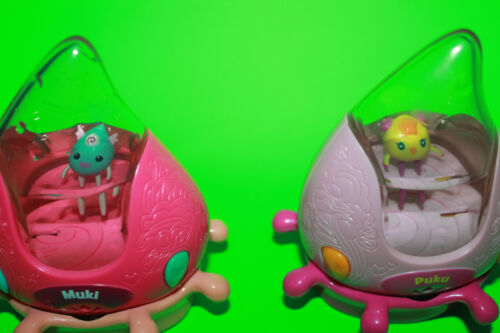 Wild Planet Entertainment Aqua Pet “Puku” & "Muki" Interactive Toy 2010 WORKS! - Picture 2 of 5