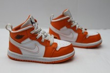Nike Air Jordan 1 Mid SE TD Electro Orange DM4230-800 Toddler Size 7C