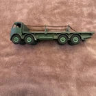 Vintage Dinky Supertoys Foden Flat Be Truck Green With Green Hubs Unboxed (H102)