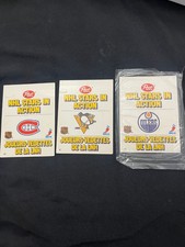 nhl star in action 3 cards