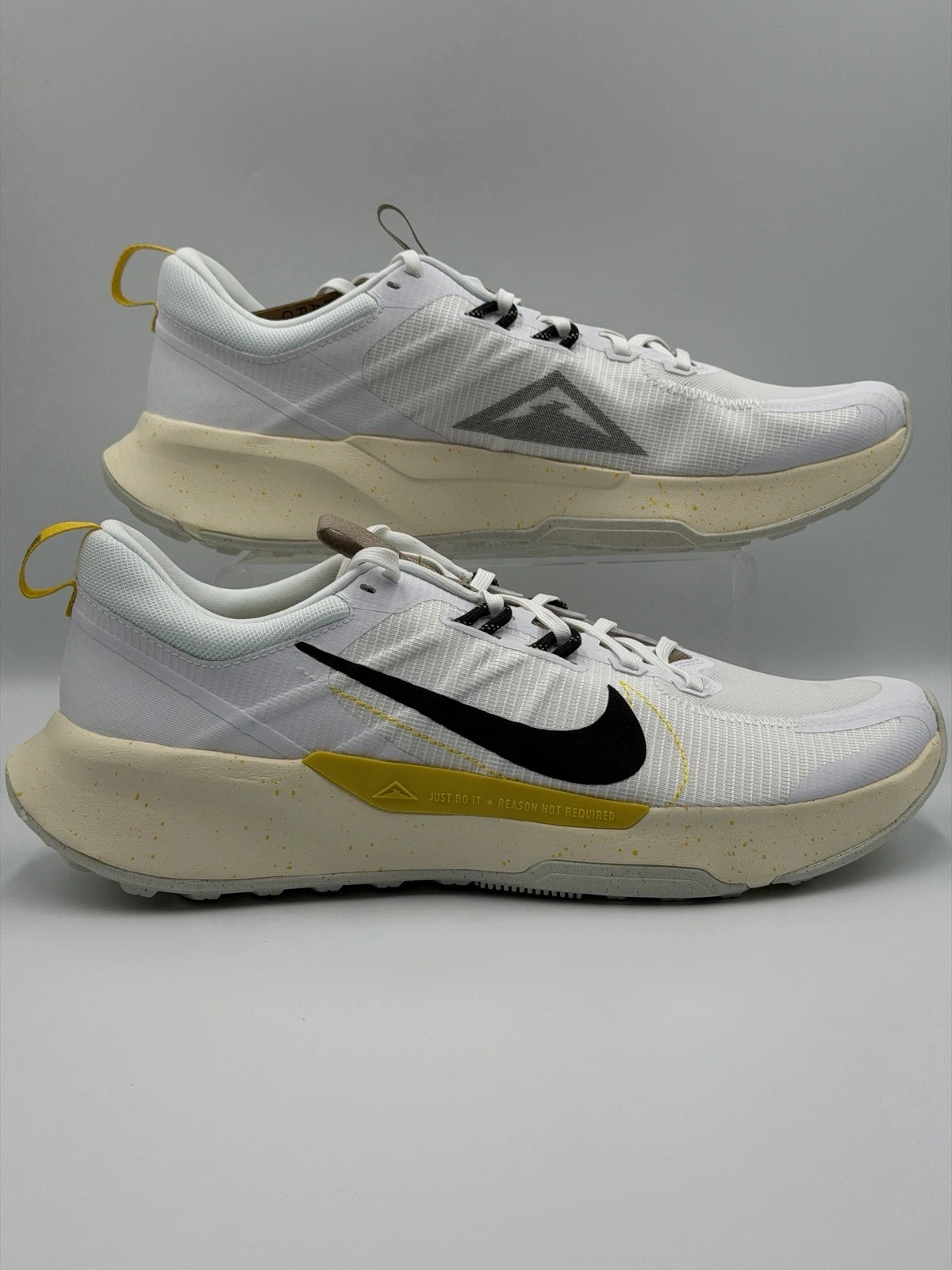 Mens Size 13 Nike Juniper Trail 2 NN White Vivid Sulfur DM0822-101