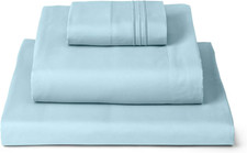 Twin Sheets Set - 3 PC Iconic Collection Bedding - Hotel Luxury, Extra Soft, Coo