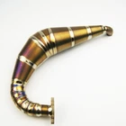 Titanium Exhaust Pipe for Rovan Losi 5T LT SLT 1/5 DTT