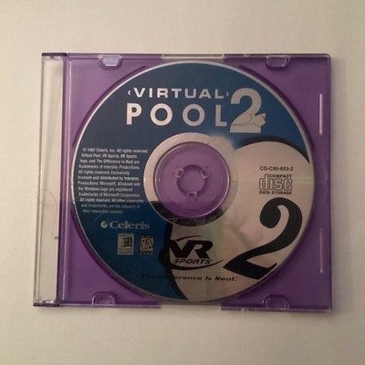 Virtual Pool 2 by VR Sports (PC CD-ROM, 1997, Billiards/Pool, Sports/Simulation)