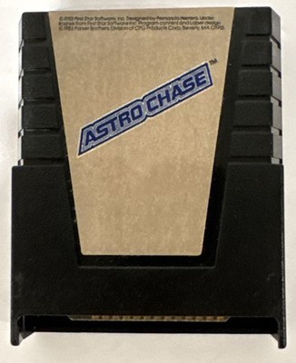 Atari Astro Chase 400 800 Home Computer Game Cartridge Vintage 1980 s