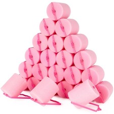 MAQIHAN 24PCS Foam Hair Rollers - 1.89 Inch Large Sponge Rollers for Heatless Ha