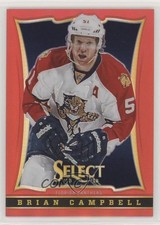 2013-14 Panini Select Black Friday Red Prizm 33/35 Brian Campbell #148 o1h