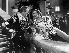 Leslie Howard as Romeo John Barrymore as Mercutio in the 1936 film- Old Photo