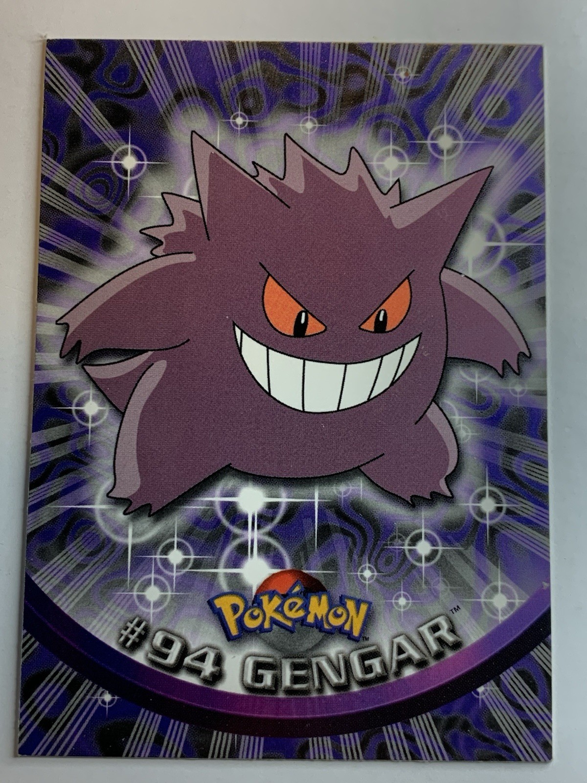 2000 Topps Pokemon TV Series 2 #94 Gengar NM Free Shipping