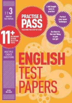 Peter Williams Practise & Pass 11+ Level Three: English Practice T (Taschenbuch)