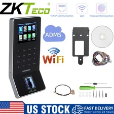 ZKteco F22 WiFi ADMS IP Fingerprint System Access Control Time Attendance System