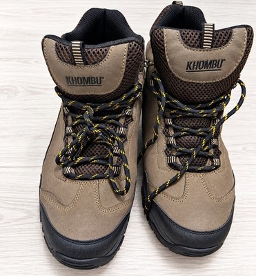 Khombu Men s Oliver Hiking Boots Size 9M Brown Trail Hiker Lace Up Lug Sole