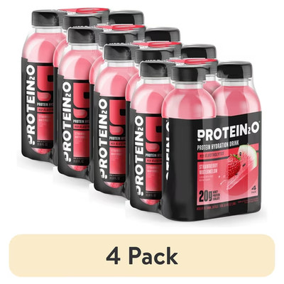 (4 pack) Protein2o 20g Whey Protein Isolate Hydration 16.9 oz Bottle (Pack of 4