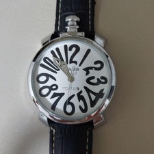 Frank Miura Parody Watch Black leather