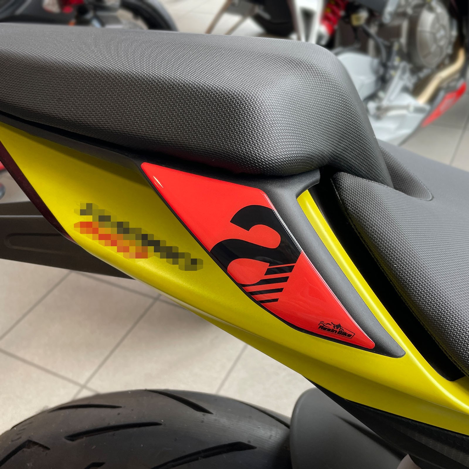 Adesivi 3d moto Protezioni Maniglie compatibili Aprilia Tuono RS 660 2020 - 2025