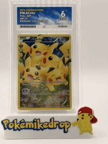 Pikachu Radiant Collection RC29 ACE 6 Excellent-Mint 2016 Pokemon English