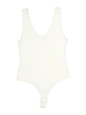 H M Women Ivory Bodysuit M