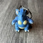 Nidoqueen Pokemon Character Keychain Figure Toy Nintendo Burger King 1999 VTG