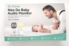 Dr. Care | Neo Go Baby Audio Monitor | 2-Way Talk | Nightlight | DC-ABM002