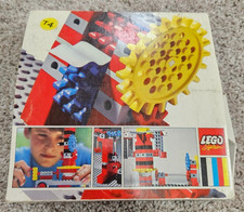 Lego Universal Building Set Gears 801 Vintage 1970 Incomplete Set