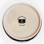 Top Paw DINE High Gloss Royal Blue Ceramic, 22 fl oz Dog Bowl w/White Accent — photo 2