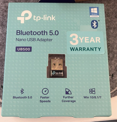TP-Link UB500 Bluetooth 5.0 Nano USB Adapter - Schwarz