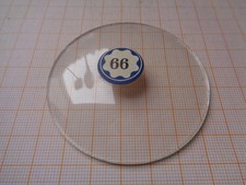 Altes  Mineralglas gew&ouml;lbt 66 mm 1 Glas 5,50 &euro;  &auml;ltere Lagerware