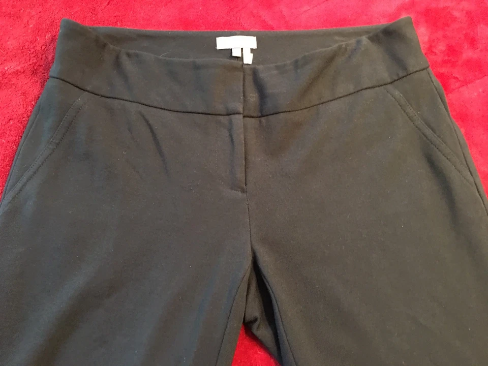 Vince Camuto Pants Womens Size 2 Stretch Black Office Comfortable Straight Leg - Image 4 of 4