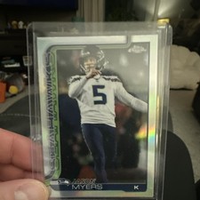 Topps Chrome - Jason Myers #280 Seattle Seahawks NFL Football