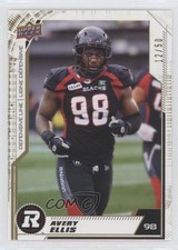 2020 Upper Deck CFL Gold 12/50 Avery Ellis #107 2j2