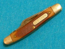 CUCHILLO DE SUPERVIVENCIA VINTAGE SCHRADE EE. UU. 108OT OLD TIMER CABALLEROS BEBÉ GANADERO EN MUY BUENA CONDICIÓN