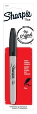 Sharpie Fine Point Permanent Marker Black 1 Count Versatile Quick Dry Ink