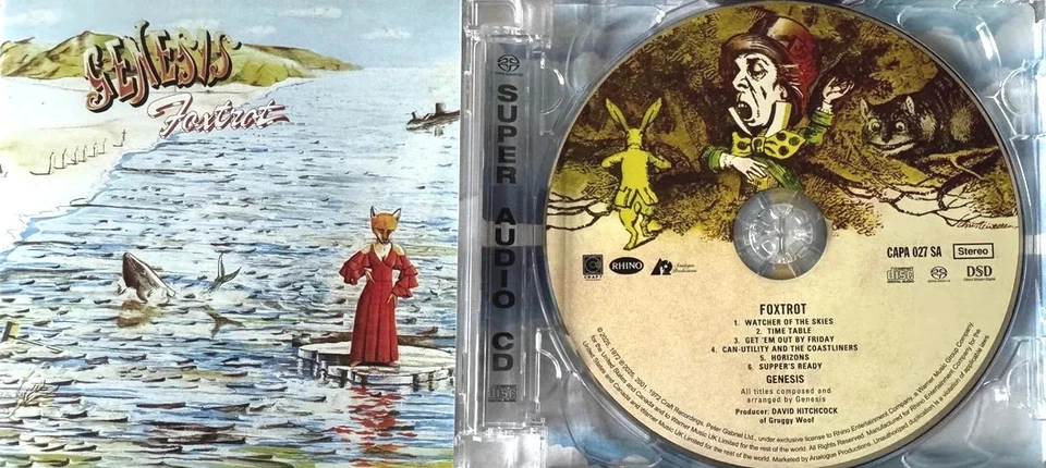 ANALOGUE PRODUCTIONS CAPA-027SA GENESIS FOXTROT HYBRID SACD 2025 ! - Bild 3 von 4