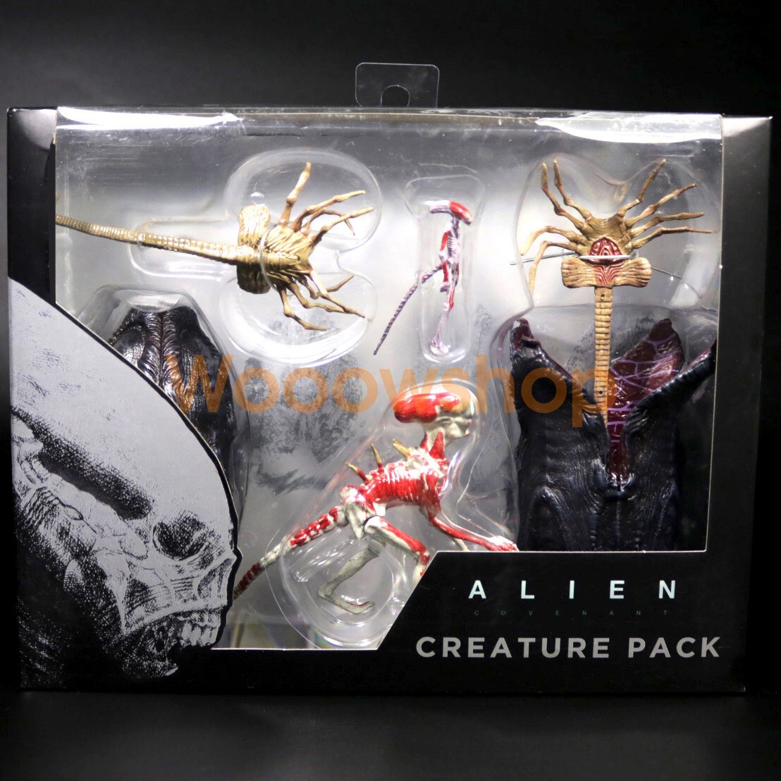 Figura de acción NECA Alien Covenant Neomorph Creature Pack 7" escala 1:12 2017 nueva