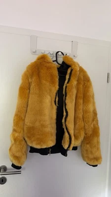 Spirithoods Jacke Gold Wolf Luxor Classic Bomber Jacke Reißverschluss Gr. XS - Bild 1 von 4